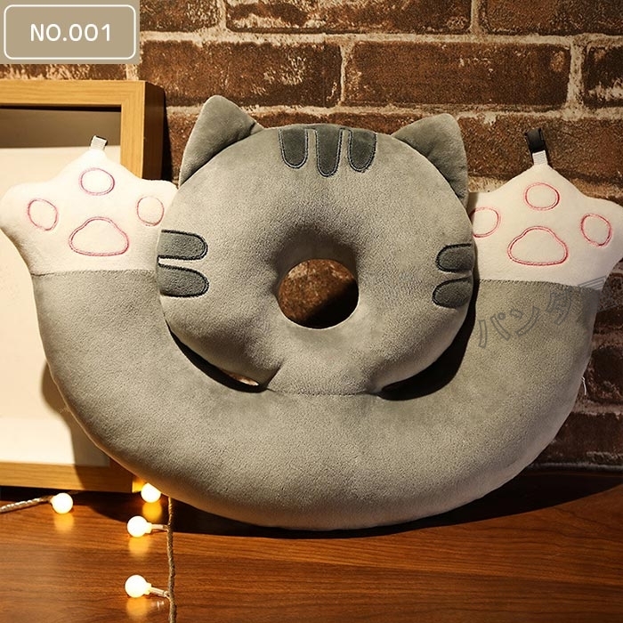 お昼寝枕 ネックピロー うつぶせ寝 うつ伏せ枕 可愛い 動物 抱き枕