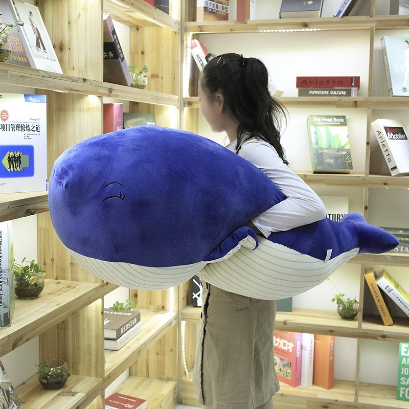 鯨ぬいぐるみクジラ 抱き枕 大きい クッション ふわふわ 癒し