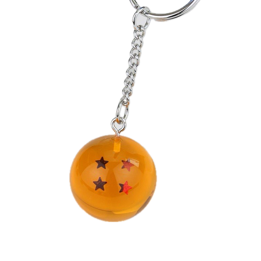 ドラゴンボール 水晶球 キーホルダー おしゃれ 2星 神龍 フィギュア 二