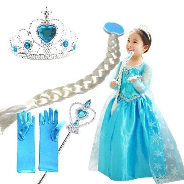 アナと雪の女王 アナ雪 エルサ ドレス コスプレ 子供用 ハロウィン お