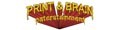PRINT&BRAIN eaterstainment ロゴ