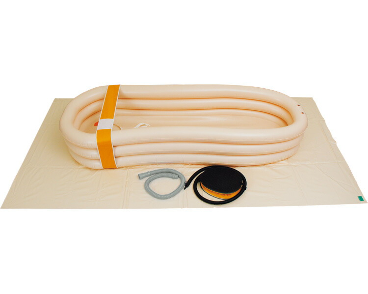 オカモト 簡易 浴槽 ニュー湯っくん 1111A │ お風呂 プール型 おふろ