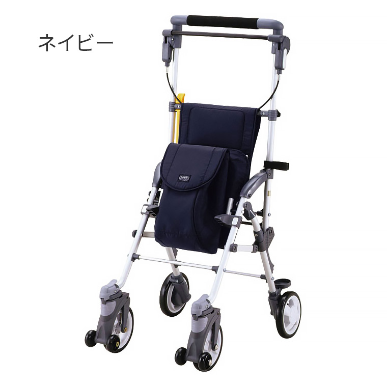 折りたたみ式シルバーカー ネイビー 楽天市場】シルバーカー スルーンボックスN ネイビー 軽量