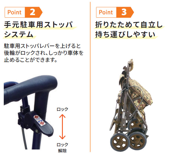 島製作所 シルバーカー おしゃれ 軽量 ボックスタイプ リズムRWC