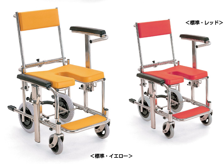 カワムラサイクル シャワーキャリー 入浴・シャワー用車いすKS3（クリ