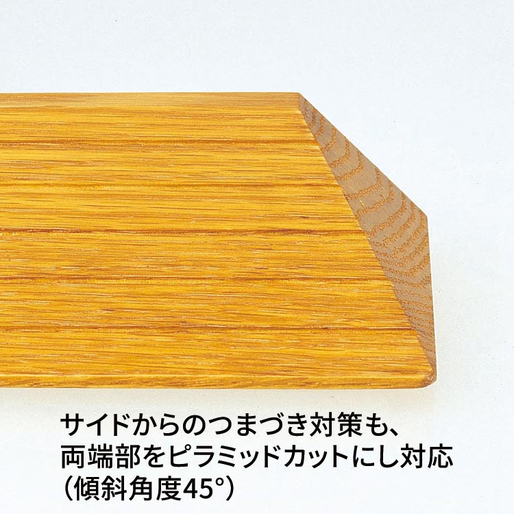 スロープ 段さ解消 木製ミニスロープ 長さ80×奥行6.0cm TM-999-A20