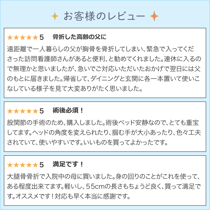 介護用品/楽らくハンドショートタイプ/55cm