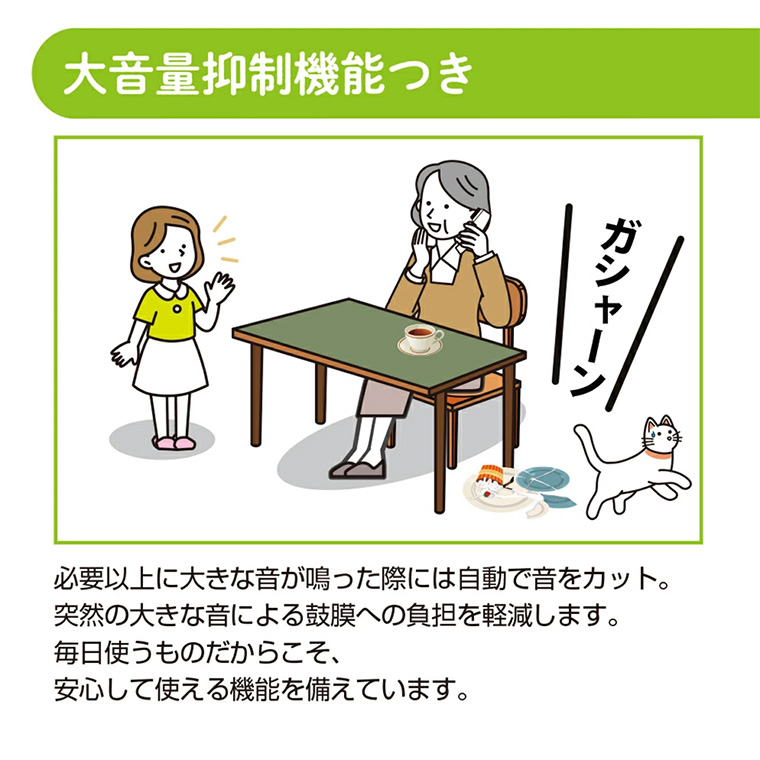 集音器 助聴器 聴六 HA-6