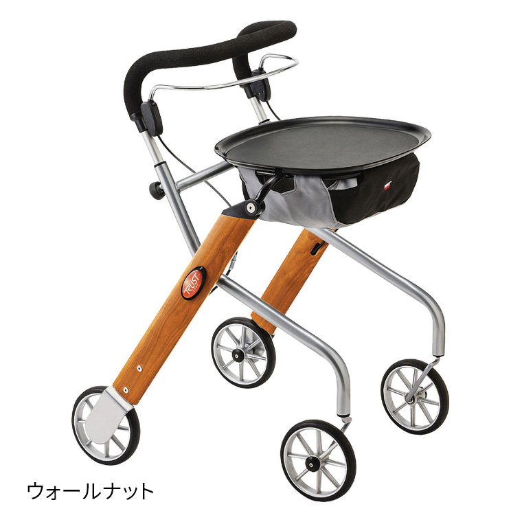 歩行車 手押し車 高齢者 レッツゴーミニ 117502 117504 室内専用 竹虎 │ おしゃれ 歩行器 介護 歩行補助車 手押し車 介護用品 お年寄り 老人 シニア 屋内 室内 | 竹虎 | 02