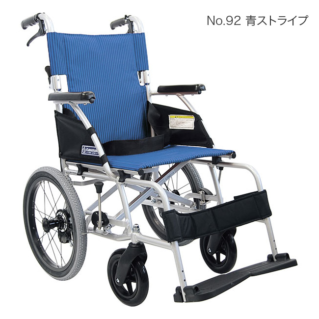 カワムラサイクル 軽量ベーシックモジュール車いす 介助用 BML16-40SB