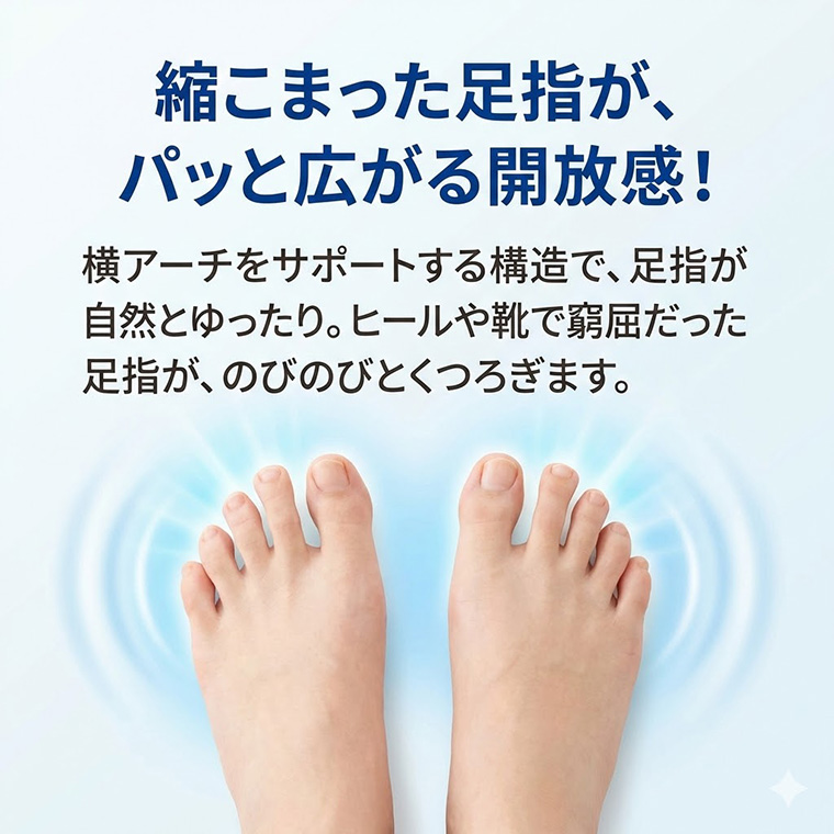 アーチフィッター 601 室内履き AKAISHI ｜ 外反母趾 スリッパ 強力