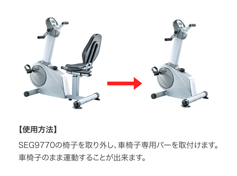 車椅子使用専用バー SEG-977B