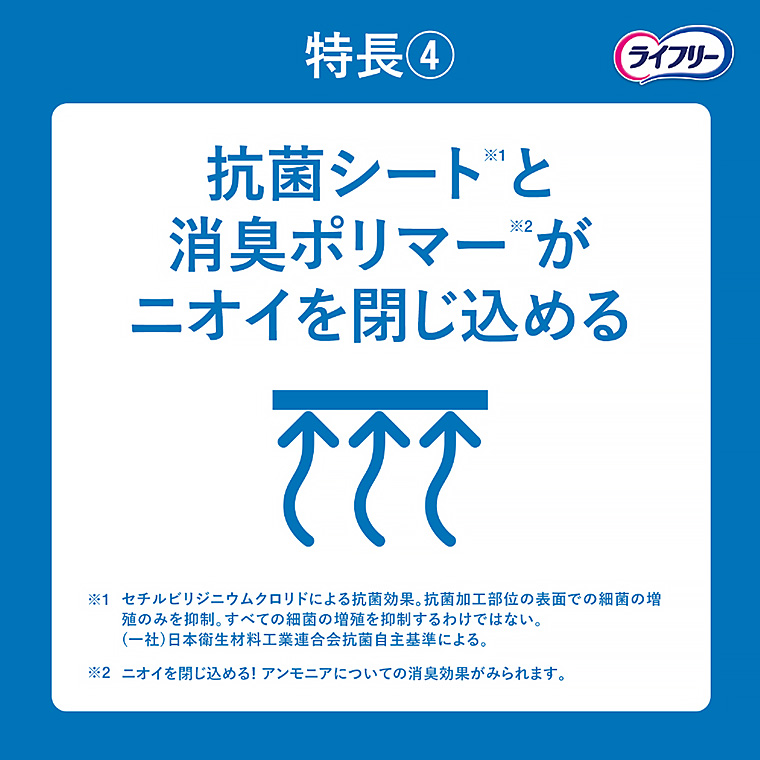 ライフリー さわやか男性用安心パッド 特に多い時も安心（200cc） 14枚