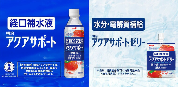 水分・電解質補給 アクアサポートゼリー 200g