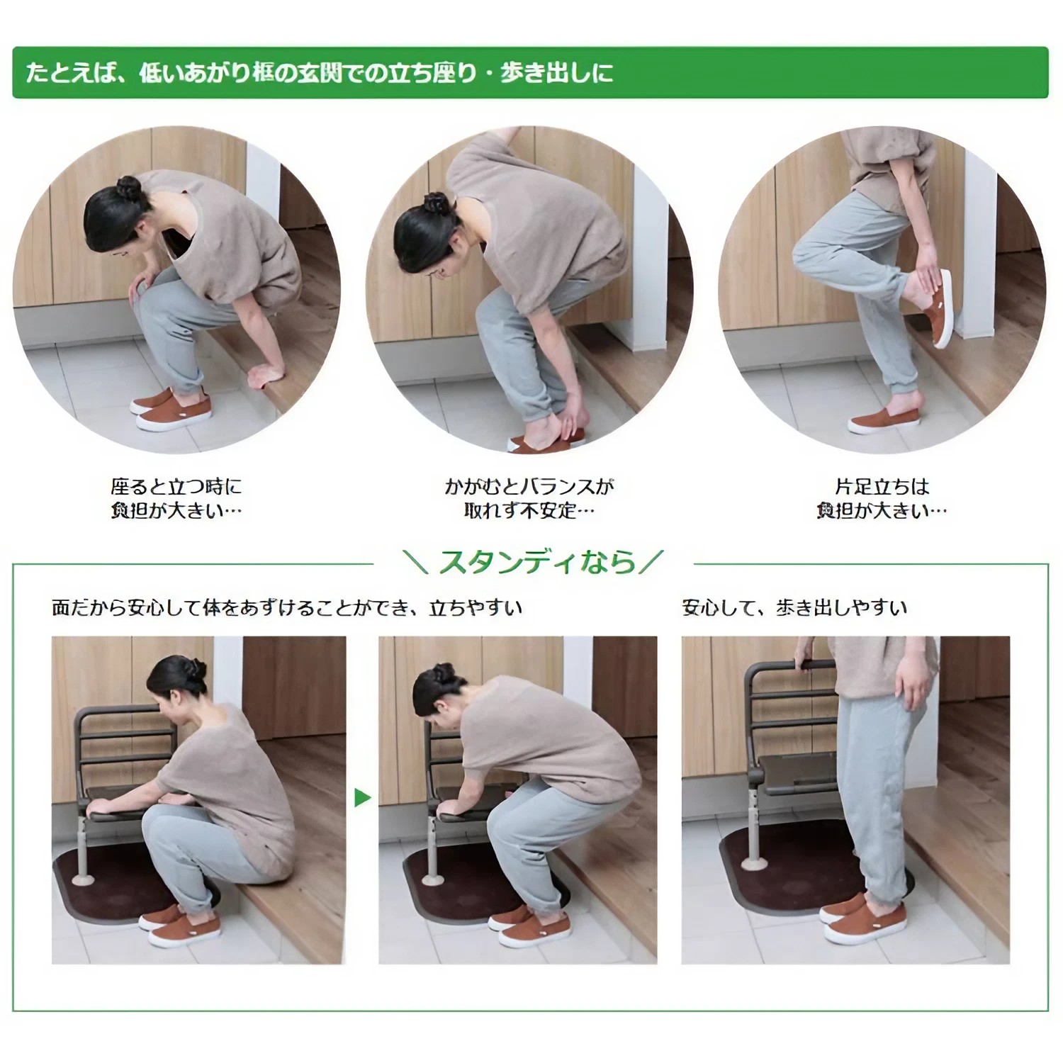 Panasonic（パナソニック） 手摺 折りたたみ可能な両面手すり