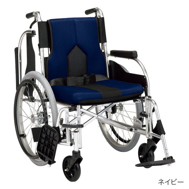マキテック アルミ自走式車椅子 多機能自走用車いす カラーズ KC-2 座