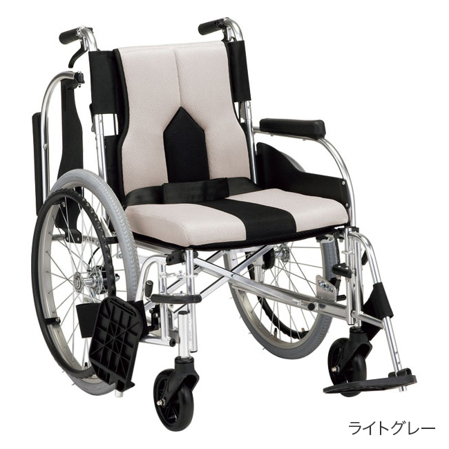 マキテック アルミ自走式車椅子 多機能自走用車いす カラーズ KC-2 座