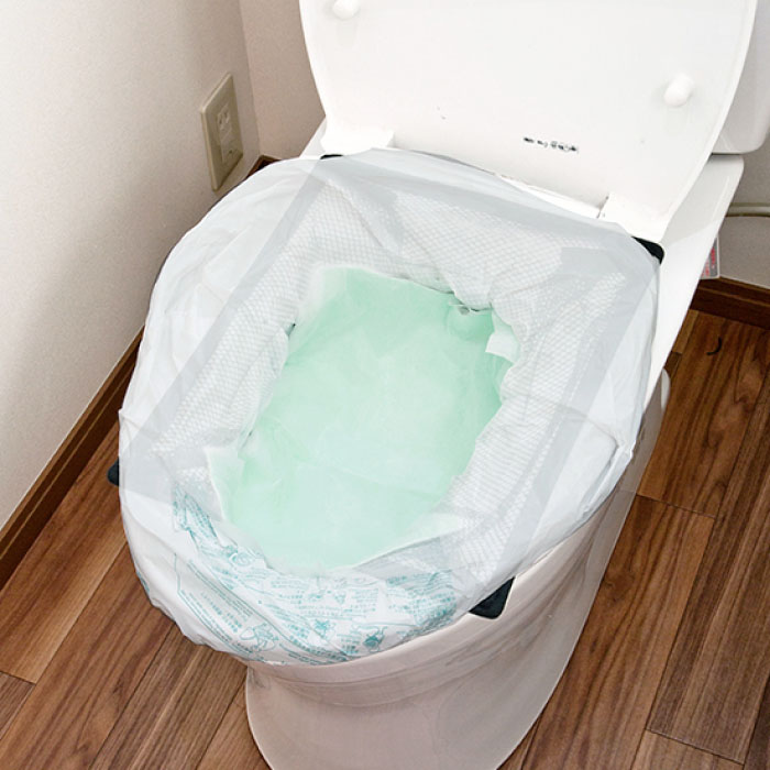 サニタクリーン・ボックス携帯トイレ10枚入BS-229ナチュラルグレー総合サービス