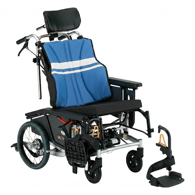 日進医療器 電動車椅子 車いす 介助用 ティルト＆リクライニング NAH