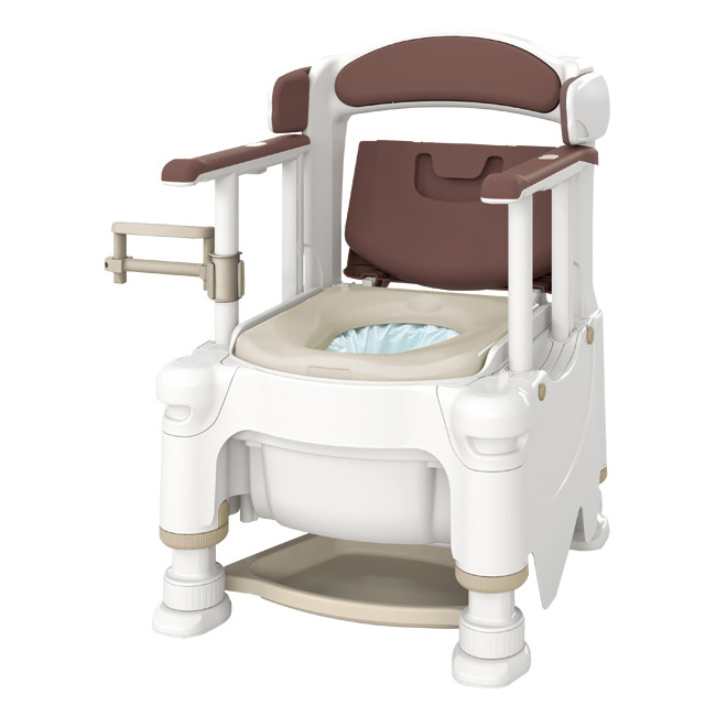 アロン化成 安寿 ポータブルトイレ FX-30 らくゾウくん 自動ラップ