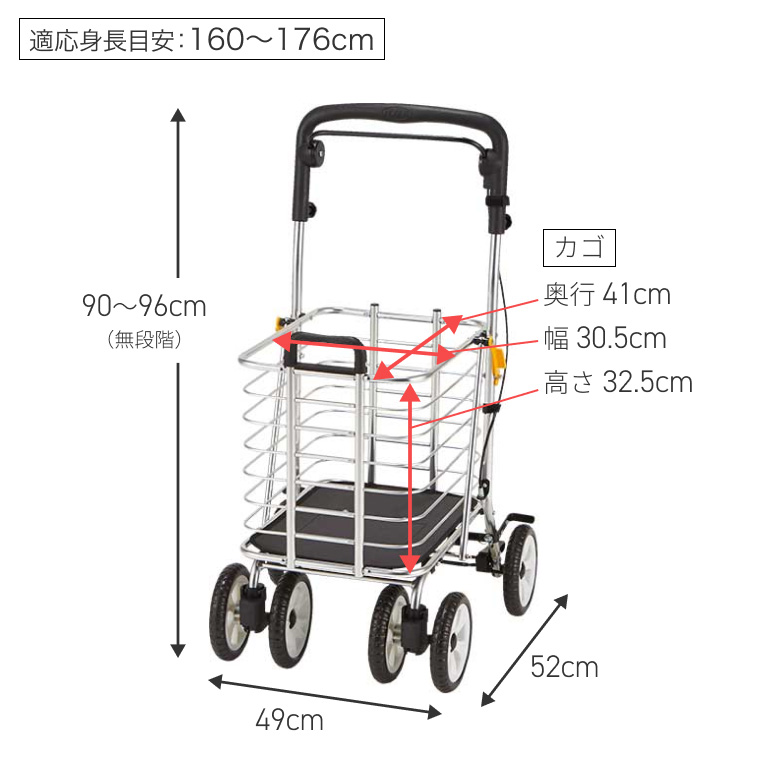マキテック シルバーカー ワゴンタイプ ノーブルワゴン Mサイズ NBW-1M