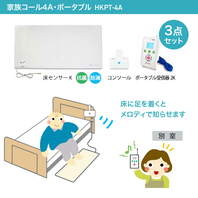 家族コール4A・ポータブル HKPT-4A