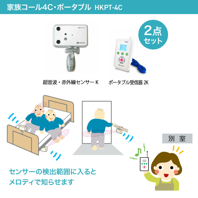 家族コール4C・ポータブル HKPT-4C