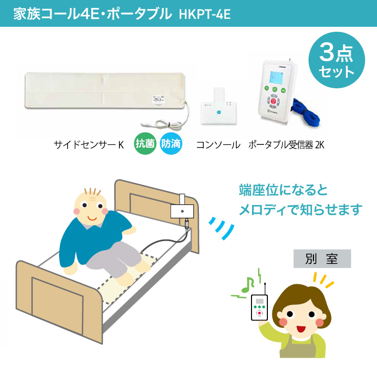 家族コール4E・ポータブル HKPT-4E