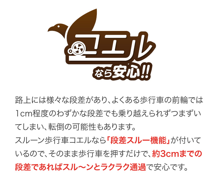 スルーン歩行車 コエル