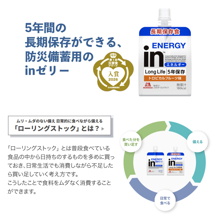 inゼリー エネルギーロングライフ