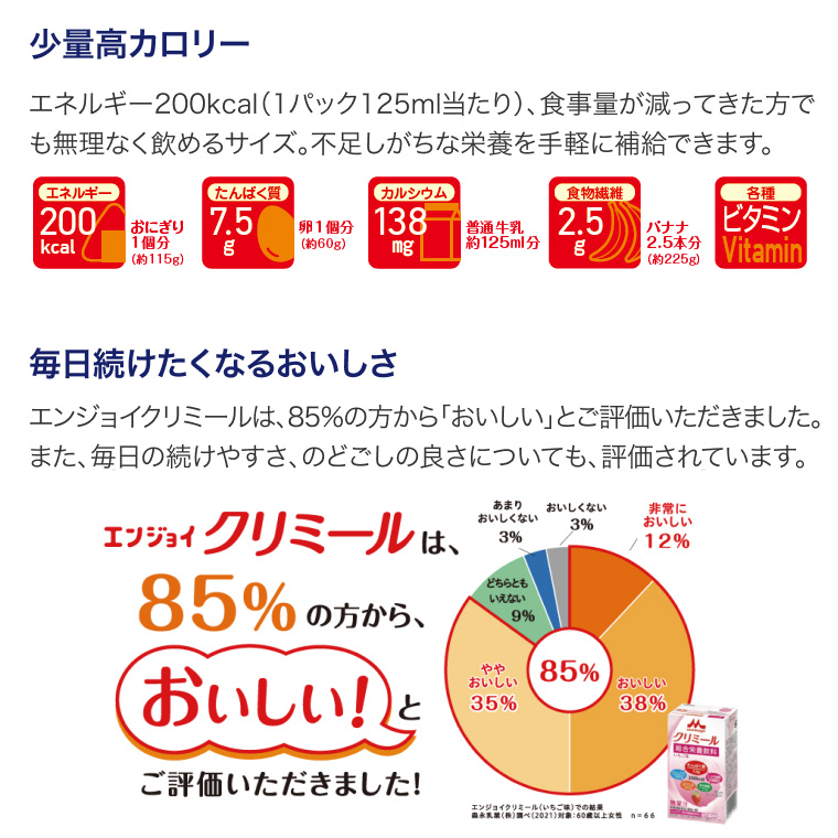 クリミール 48本 森永 エンジョイクリミール いろいろセット 125mL 48