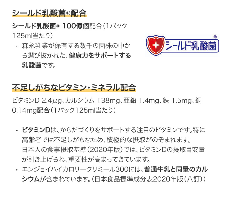 エンジョイハイカロリークリミール300 3種アソートセット
