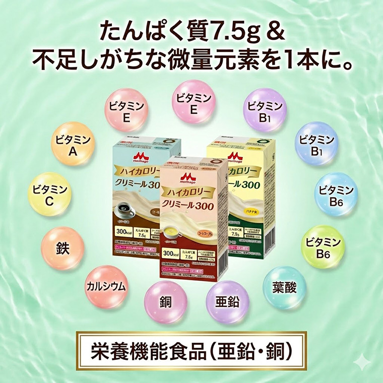 エンジョイハイカロリークリミール300 3種アソートセット