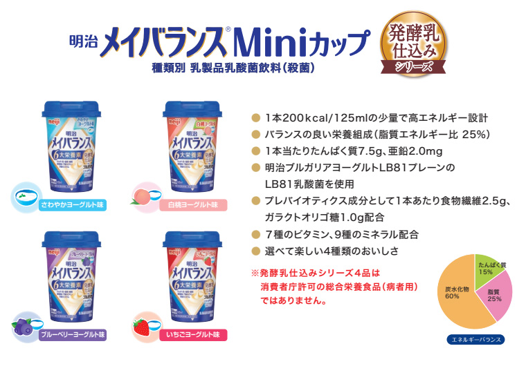 明治（meiji） メイバランス 栄養補助食品 メイバランスMiniカップ