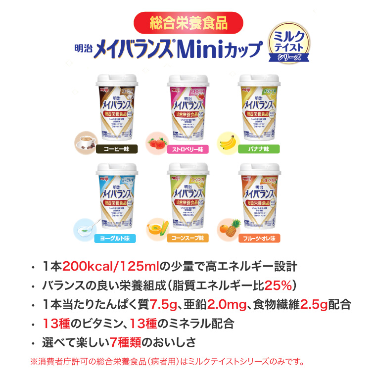 明治（meiji） メイバランス 栄養補助食品 メイバランスMiniカップ