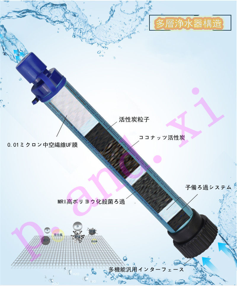 携帯浄水器 浄水ストロー 断水 防災 グッズ 異物・バクテリアを除去 携帯便利 カートリッジ アウトドア 災害 サバイバル 緊急時対策 直飲み キャンプ 用品 :mf000949:p.and.xi - 通販 - Yahoo!ショッピング