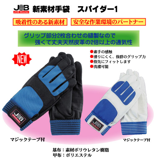 まとめ)作業用手袋/スパイダー1 (Sサイズ×5セット) 洗える ジョブ