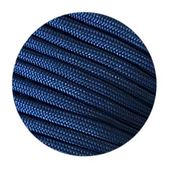 手作りロープ 7mm／8m × 9本セット　黒に近い紺色　未使用 パラコード テント ロープ キャンプ 7芯×4mm 30m 送料無料 全130色 耐