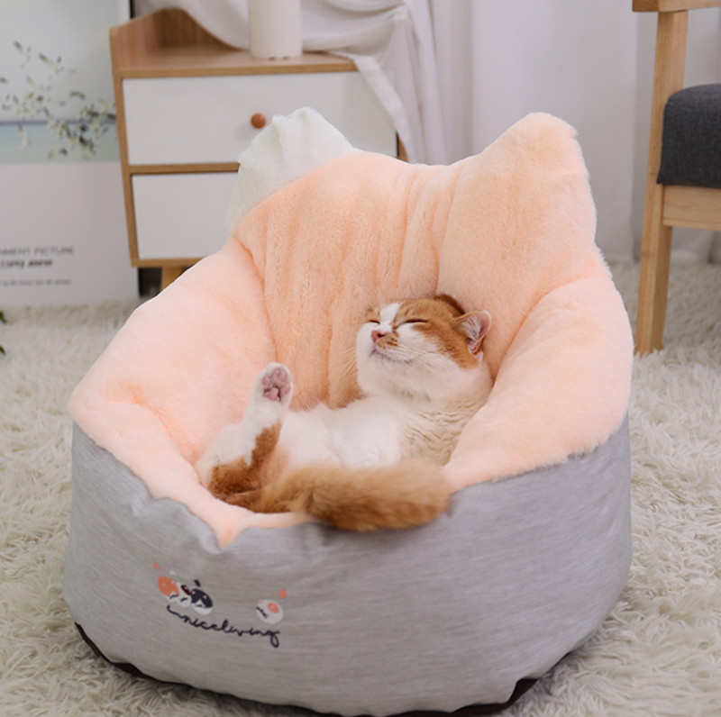 猫ベッド キャットハウス 猫ハウス クッション 猫 ベッド ソファー 猫用 小型犬 犬用 寝床 ふかふか 猫ハウス 冬用 寒さ対策 防寒 クッション  キャットベッド :HYXKKBMW01:ZAKKAライフ - 通販 - Yahoo!ショッピング