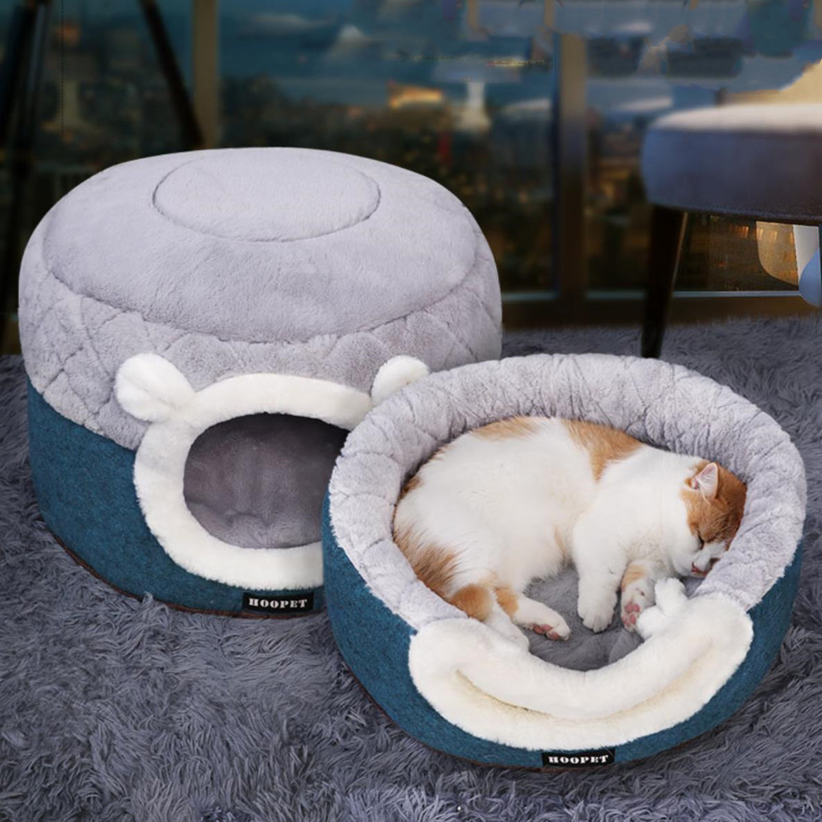 猫ベッド ペットベッド 猫 ドーム型 猫ハウス  暖かい