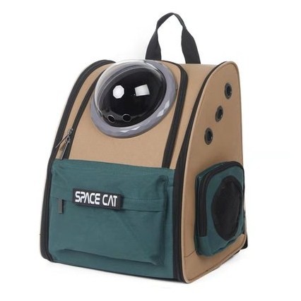 猫用 キャリーバッグ  ペットバッグ 犬猫兼用 ペットリュック 宇宙船 カプセル マット付き ペット手提げ鞄 7kgまで対応 通院 旅行 お出かけ便利 |  | 01