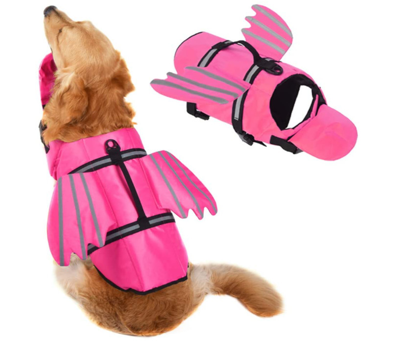 犬 ライフジャケット 小型犬 安全な泳ぎを補助 救命胴衣 ペットジャケット 犬用ライフジャケット 水泳の練習用品 犬 救急服 ペットライフジャケット 高浮力｜panni123｜02