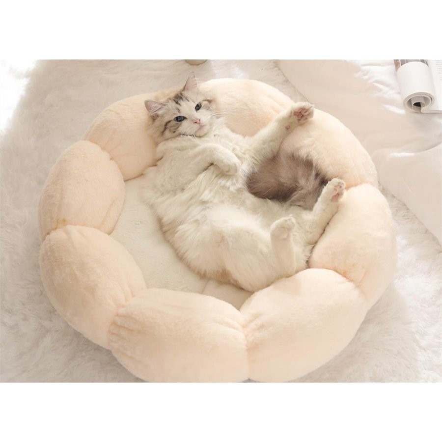 猫ベッド クッション 猫用 キャットベッド 小型犬 冬用 あったか ベッド クッション ペット用 保温防寒 ドーム型 曇型 ふわふわ 暖かい Panni｜panni123｜04