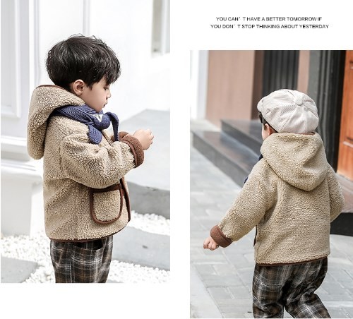 子供服 ボアジャケット 子供コート 冬服 男の子 女の子 暖かい