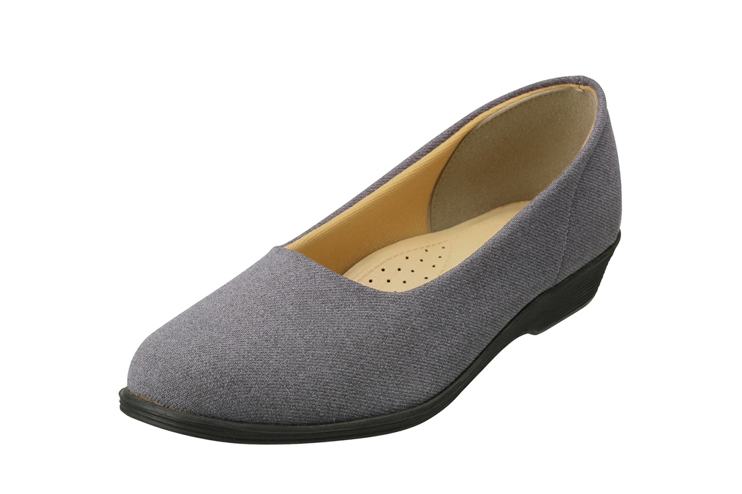 パンプス オフィス レディース ストレッチ ローヒール 歩きやすい 新生活 通勤 日本製 靴 3E パンジー pansy 4055 | PANSY | 02