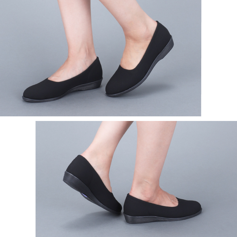 フィット感抜群のパンプス