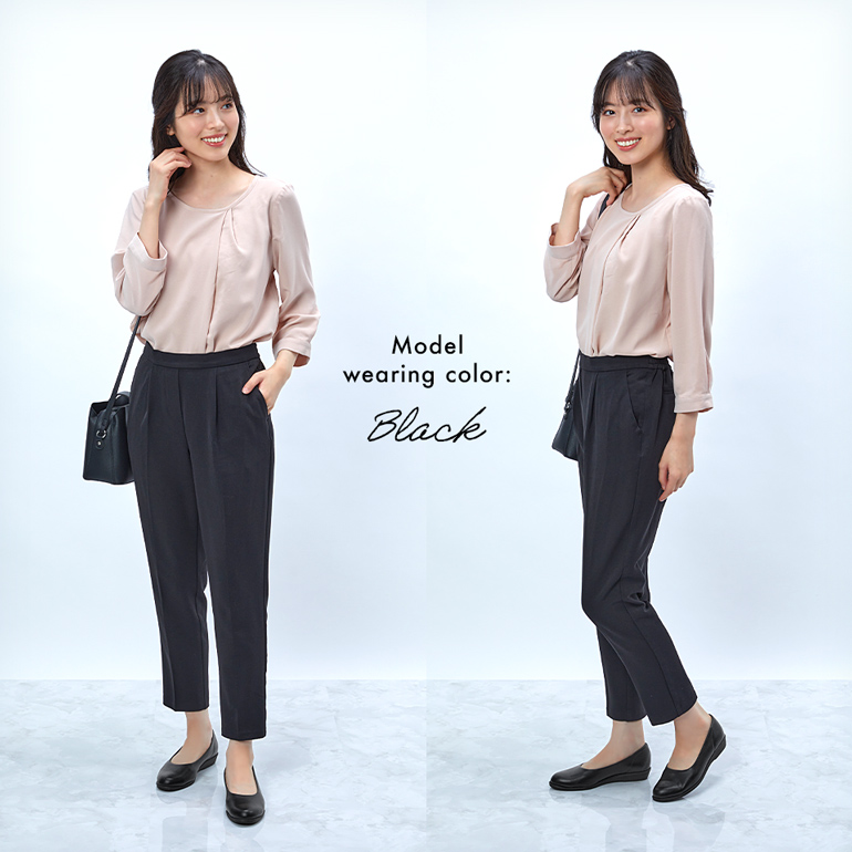 フォーマルシーンでも活躍するブラック