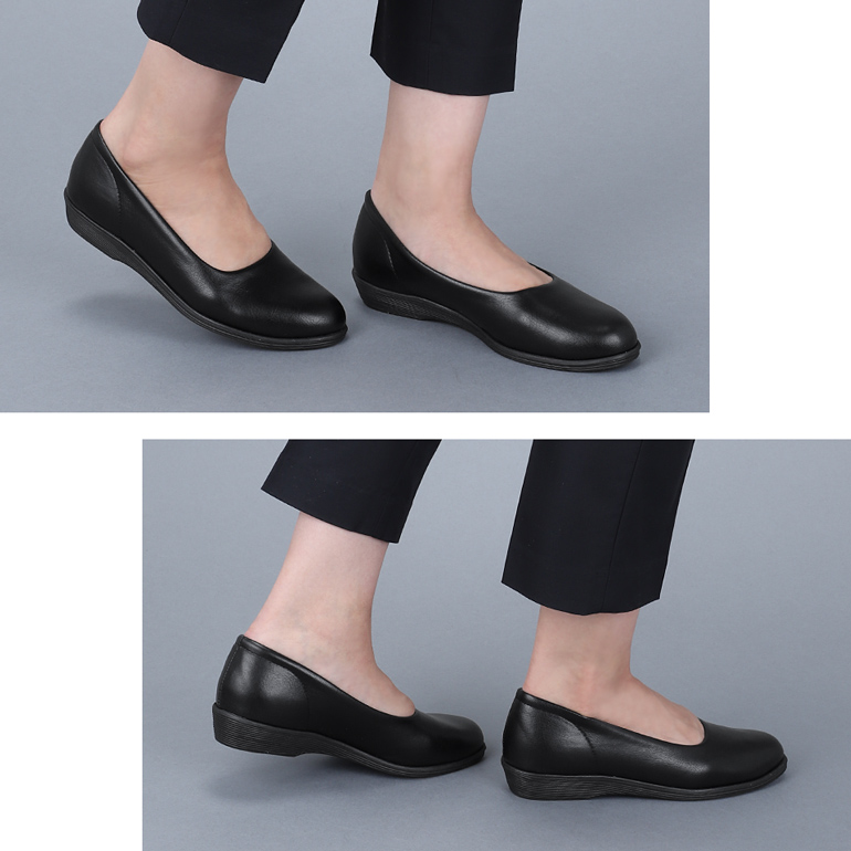 柔らかな合成皮革でしなやかな履き心地