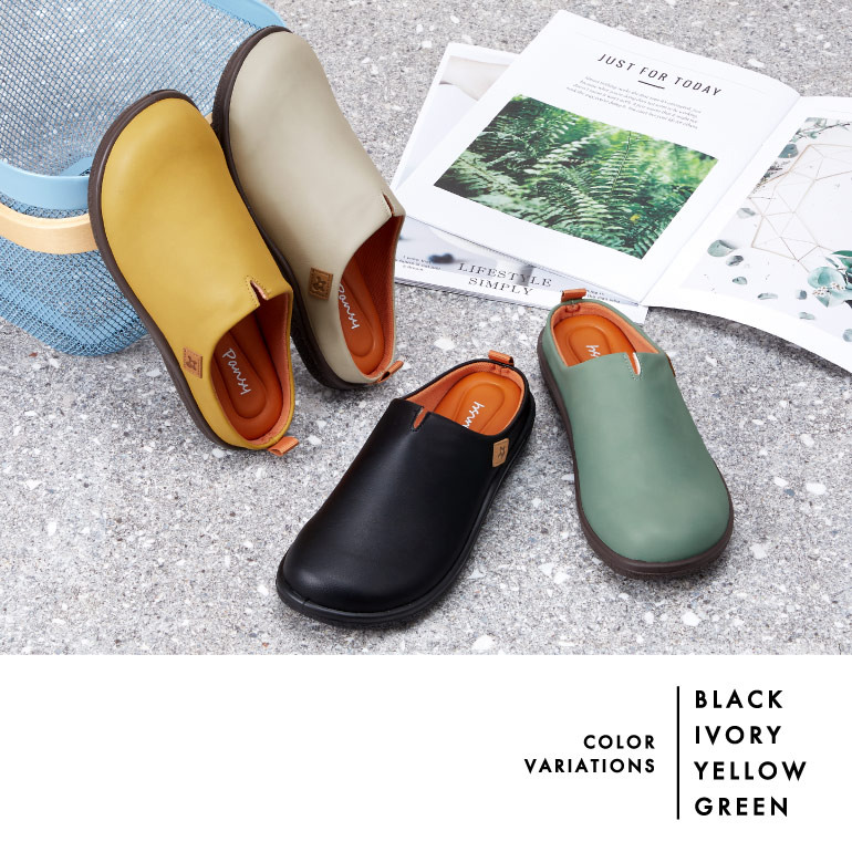 明るめカラーも可愛いカジュアルサンダル