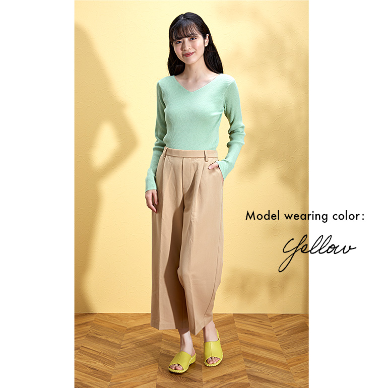 元気になれそうなおしゃれで可愛いレモンイエロー。